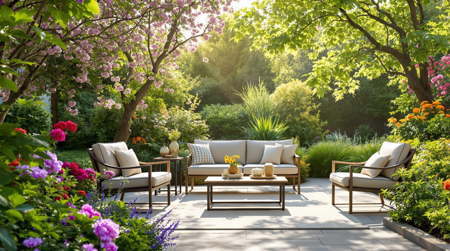 Salon de jardin : Transformez votre extérieur avec style et confort !